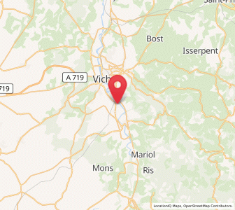 Map of Hauterive, Auvergne-Rhône-Alpes