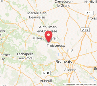 Map of Herchies, Hauts-de-France