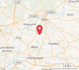 Map of Heugas, Nouvelle-Aquitaine