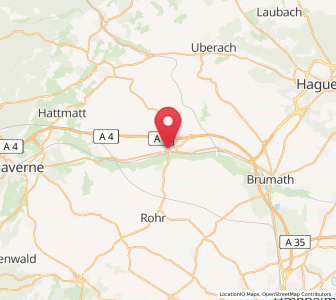 Map of Hochfelden, Grand Est
