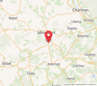 Map of Hymont, Grand Est