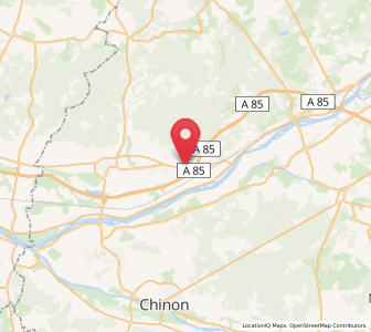 Map of Ingrandes-de-Touraine, Centre