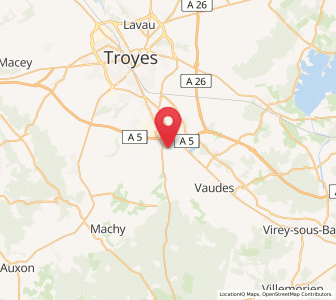 Map of Isle-Aumont, Grand Est