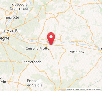 Map of Jaulzy, Hauts-de-France
