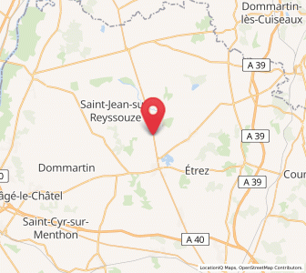 Map of Jayat, Auvergne-Rhône-Alpes