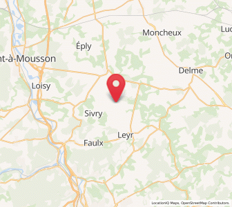 Map of Jeandelaincourt, Grand Est
