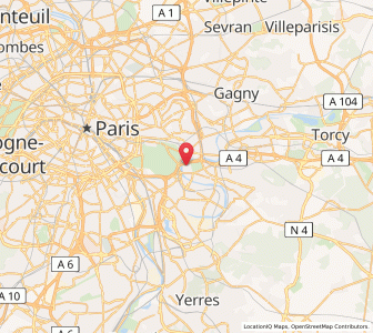 Map of Joinville-le-Pont, Île-de-France