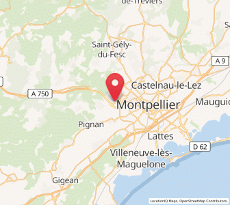 Map of Juvignac, Occitanie