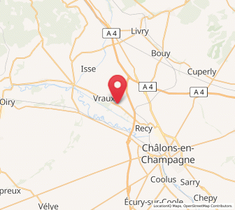 Map of Juvigny, Grand Est