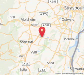 Map of Krautergersheim, Grand Est