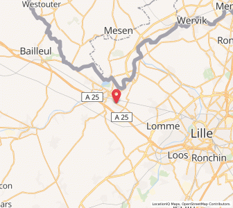 Carte : La Chapelle-d'Armentières, Hauts-de-France