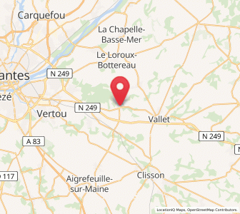 Map of La Chapelle-Heulin, Pays de la Loire