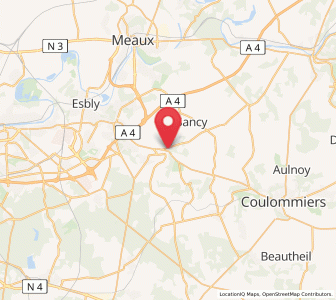 Map of La Chapelle-sur-Crécy, Île-de-France