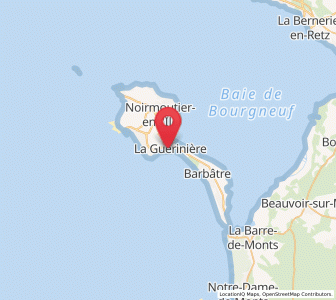 Map of La Guérinière, Pays de la Loire