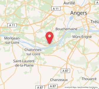 Map of La Possonnière, Pays de la Loire