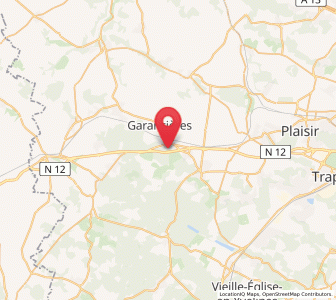 Map of La Queue-les-Yvelines, Île-de-France