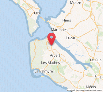 Map of La Tremblade, Nouvelle-Aquitaine
