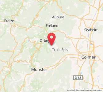 Map of Labaroche, Grand Est