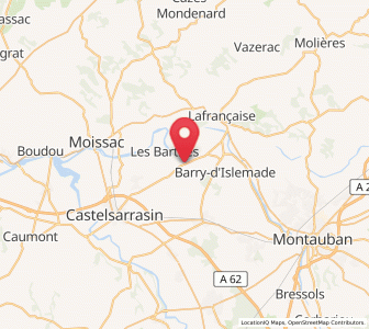 Map of Labastide-du-Temple, Occitanie