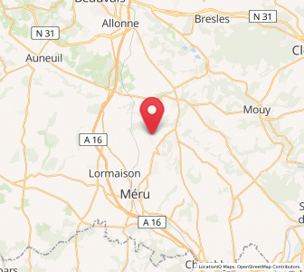 Map of Laboissière-en-Thelle, Hauts-de-France