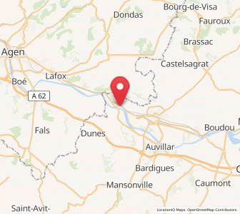 Map of Lamagistère, Occitanie