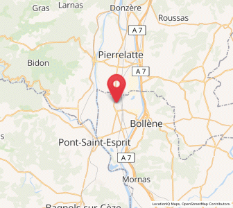 Map of Lapalud, Provence-Alpes-Côte d'Azur