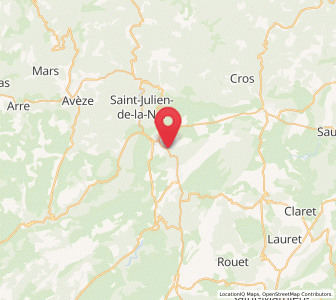 Map of Laroque, Occitanie