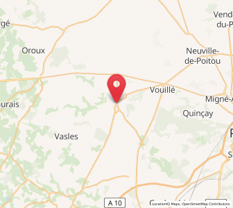 Map of Latillé, Nouvelle-Aquitaine