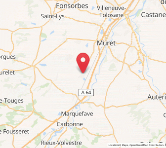 Map of Lavernose-Lacasse, Occitanie
