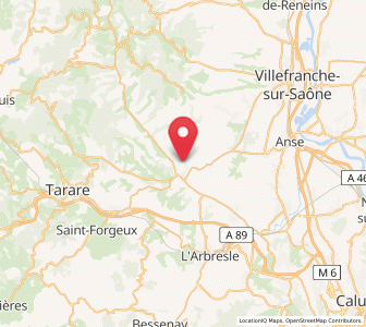 Map of Le Bois-d'Oingt, Auvergne-Rhône-Alpes