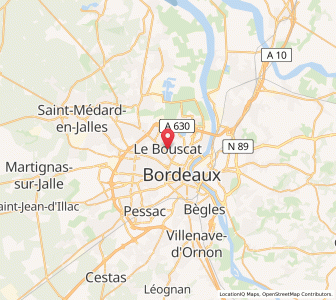 Map of Le Bouscat, Nouvelle-Aquitaine