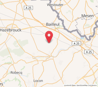 Map of Le Doulieu, Hauts-de-France