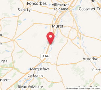 Map of Le Fauga, Occitanie