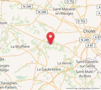 Map of Le Longeron, Pays de la Loire