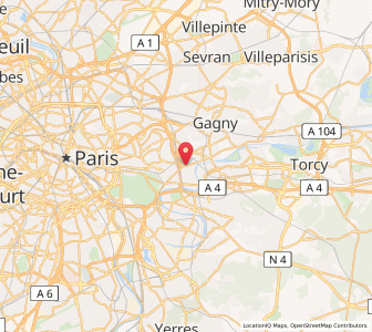 Map of Le Perreux-sur-Marne, Île-de-France