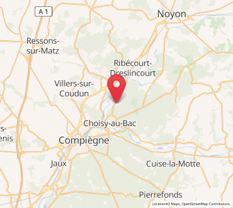 Map of Le Plessis-Brion, Hauts-de-France