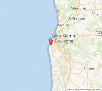 Map of Le Portel, Hauts-de-France