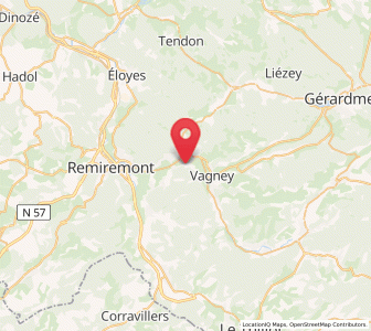Map of Le Syndicat, Grand Est