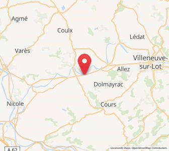 Map of Le Temple-sur-Lot, Nouvelle-Aquitaine