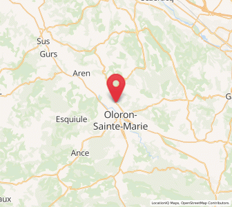Map of Ledeuix, Nouvelle-Aquitaine