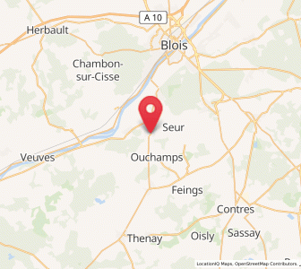 Map of Les Montils, Centre