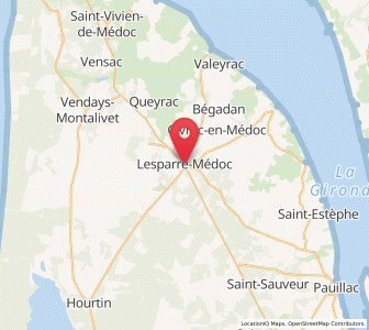 Map of Lesparre-Médoc, Nouvelle-Aquitaine