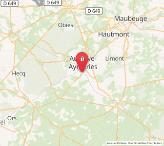 Map of Leval, Hauts-de-France