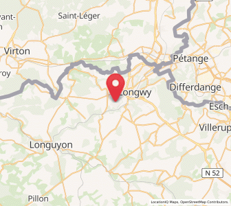 Map of Lexy, Grand Est
