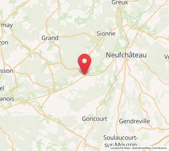 Map of Liffol-le-Grand, Grand Est