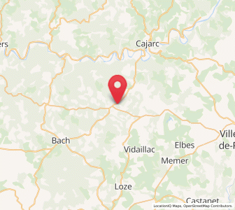 Map of Limogne-en-Quercy, Occitanie