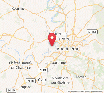 Map of Linars, Nouvelle-Aquitaine