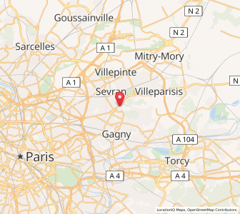 Map of Livry-Gargan, Île-de-France