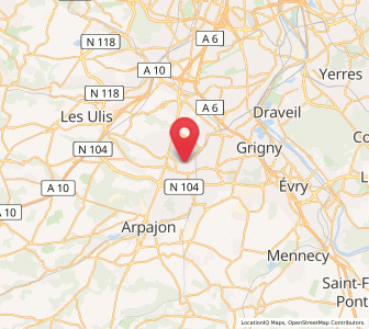 Map of Longpont-sur-Orge, Île-de-France