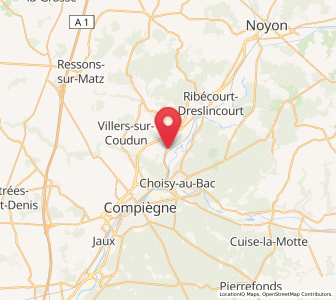 Map of Longueil-Annel, Hauts-de-France